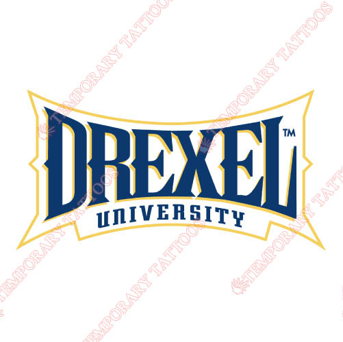 Drexel Dragons Customize Temporary Tattoos Stickers NO.4280